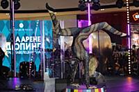 Цирковые артисты. Открытие ТЦ «Павелецкая Плаза». 