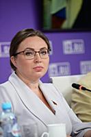 Елена Шумилова. Пресс-конференция, посвященная Все
