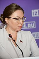 Елена Шумилова. Пресс-конференция, посвященная Все