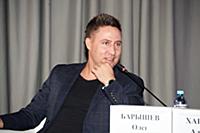 Олег Барышев. Пресс-конференция, музыкантов группы