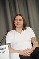 Вячеслав Молчанов. Пресс-конференция, музыкантов г