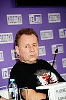 Александр Манякин. Пресс-конференция, музыкантов г