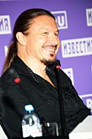 Алексей Харьков. Пресс-конференция, музыкантов гру