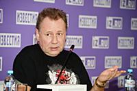 Александр Манякин. Пресс-конференция, музыкантов г