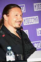 Алексей Харьков. Пресс-конференция, музыкантов гру