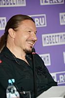 Алексей Харьков. Пресс-конференция, музыкантов гру