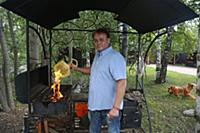 Российский актер Сергей Барышев. Домашняя съемка.