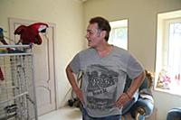 Российский актер Сергей Барышев. Домашняя съемка.