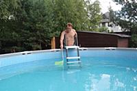 Российский актер Сергей Барышев. Домашняя съемка.
