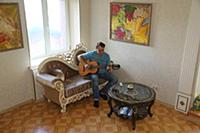 Российский актер Сергей Барышев. Домашняя съемка.