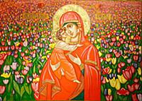 Голографическая икона. Открытие мультимедийной худ