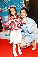 Елена Борщева с дочкой Умой. Премьера фильма «Иван