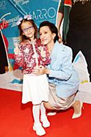 Елена Борщева с дочкой Умой. Премьера фильма «Иван