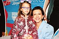 Елена Борщева с дочкой Умой. Премьера фильма «Иван