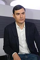 Сергей Шаргунов. Съемки программы «Агора». Москва,
