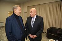 Владимир Урин, Михаил Швыдкой. Съемки программы «А