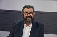 Игорь Золотовицкий. Съемки программы «Агора». Моск