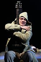 Максим Финогенов. Прогон спектакля «Василий Теркин