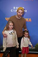 Алексей Демидов с детьми. Премьера фильма «Чебураш
