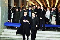 Советский и грузинский певец Вахтанг Кикабидзе.
