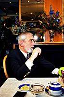Советский и грузинский певец Вахтанг Кикабидзе.