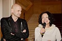 Роман Радов, Алиса Богарт. Церемония открытия памя