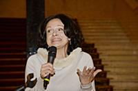 Алиса Богарт. Церемония открытия памятной звезды н
