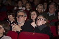 Вадим Такменев с супругой. Премьера фильма «Правед