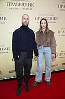 Иван Добронравов с супругой Анной. Премьера фильма