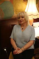 Ирина Грибулина. Съемки передачи «Приют комедианто