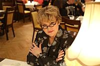 Марина Есипенко. Съемки передачи «Приют комедианто