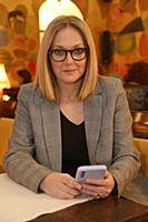 Мария Аниканова. Съемки передачи «Приют комедианто