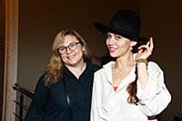 Екатерина Тишкова, Елена Чонишвили. Пресс-показ фи