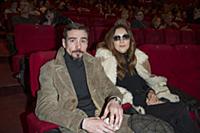 Денис Никифоров с супругой. Премьера фильма «Поеха