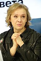 Марина Брусникина. Пресс-конференция, посвященная 