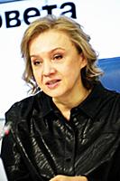 Марина Брусникина. Пресс-конференция, посвященная 