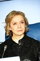 Марина Брусникина. Пресс-конференция, посвященная 