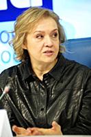 Марина Брусникина. Пресс-конференция, посвященная 
