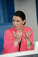 Ирина Александрова. Пресс-конференция «40 лет теат