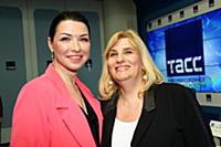 Ирина Александрова, Марина Хилькевич. Пресс-конфер