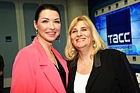 Ирина Александрова, Марина Хилькевич. Пресс-конфер