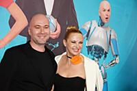 Андрей Волгин с супругой Юлией. Предпремьерный пок