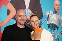 Андрей Волгин с супругой Юлией. Предпремьерный пок