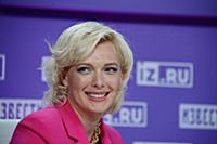 Елена Лихоманова. Пресс-конференция заслуженного а