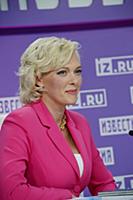 Елена Лихоманова. Пресс-конференция заслуженного а