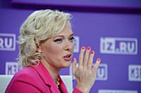 Елена Лихоманова. Пресс-конференция заслуженного а