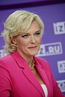 Елена Лихоманова. Пресс-конференция заслуженного а