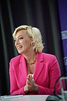 Елена Лихоманова. Пресс-конференция заслуженного а