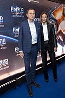 Вадим Галыгин с супругой. Премьера фильма «Вызов».