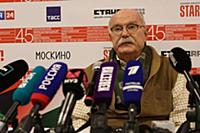 Никита Михалков. Брифинг Никиты Михалкова перед це